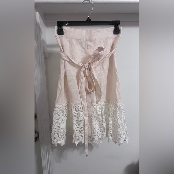 NWOT Miguelina Linen Skirt - Picture 1 of 6